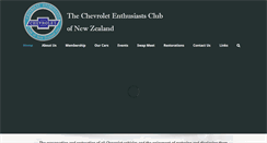 Desktop Screenshot of chevroletclub.co.nz